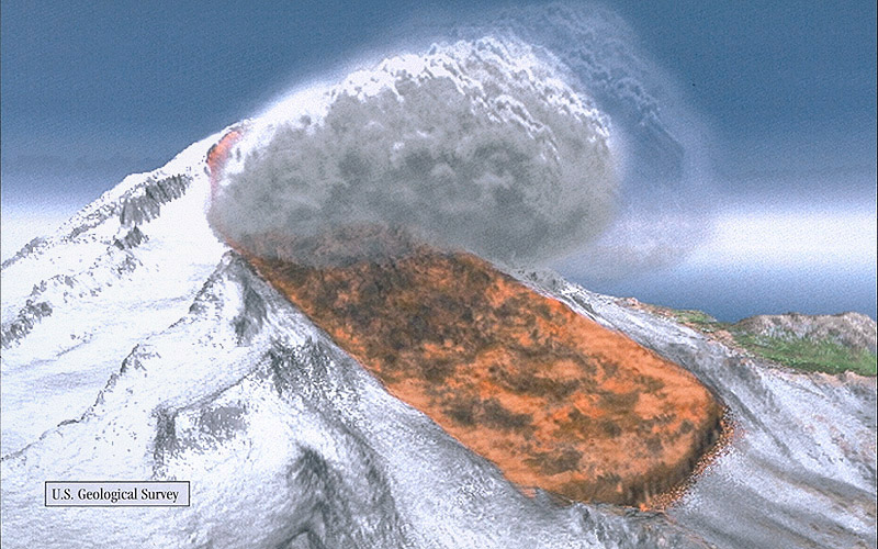 mount rainier eruption